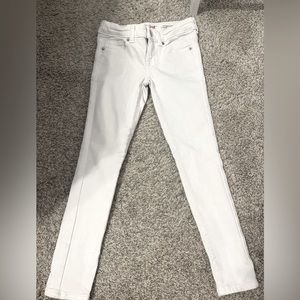 Size 7 Cat and Jack White Pants - small spot